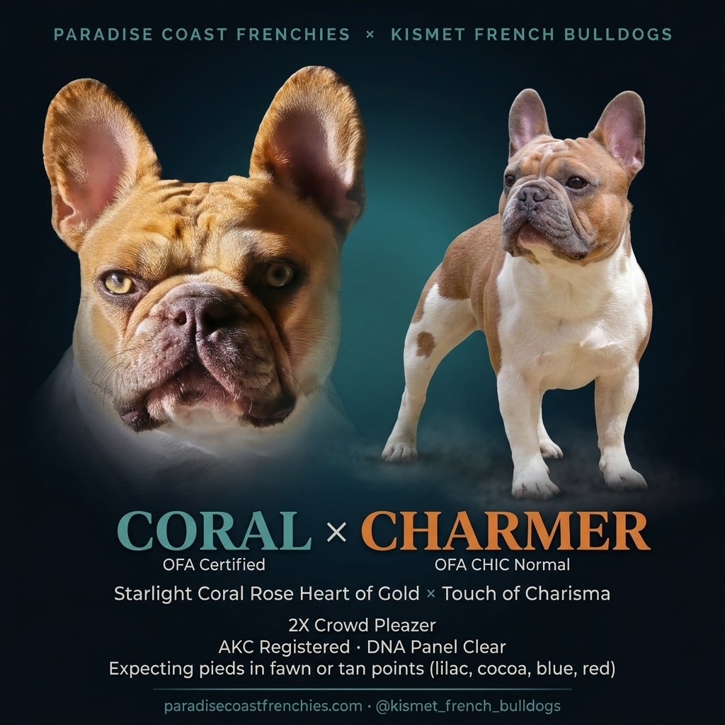 Coral x Charmer - Paradise Coast Frenchies